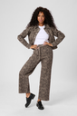 KAFFE - “KALEONDRA” BEIGE ANIMAL JACKET