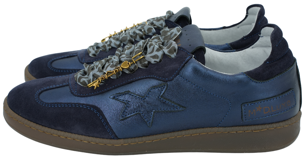 MÉLINÉ - BASKETS "OSIRIDE" BLEUES MARINES