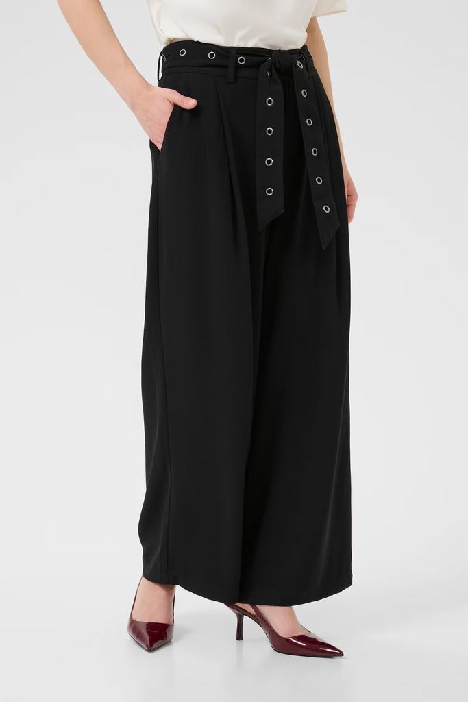 KAFFE - BLACK "KALISA" PANTS
