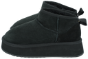 HOOR - BOOTS FOURRÉES NOIRES COURTES