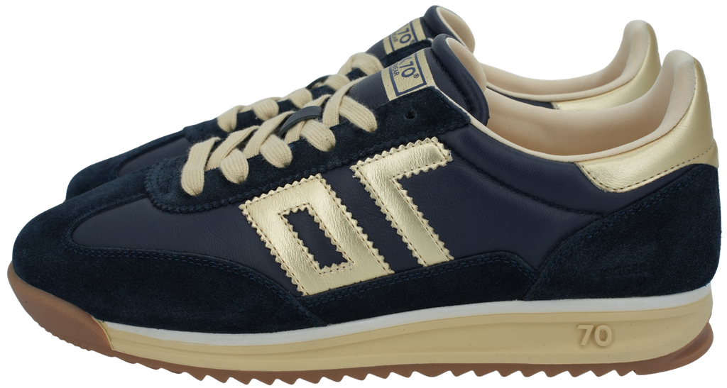 BACK70 - MARINEBLAUW "JOGGER" SNEAKERS (36)