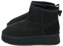 HOOR - BLACK HIGH FUR BOOTS