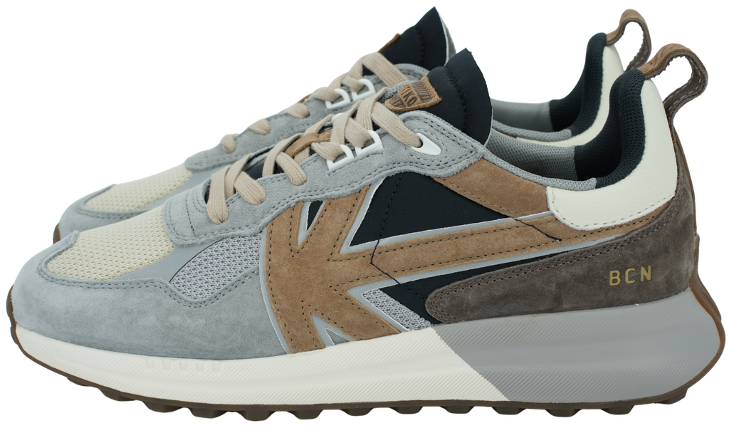KAOTIKO - GRIJZE "VANCOUVER" SNEAKERS