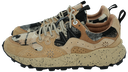FLOWER MOUNTAIN - BEIGE AND BLACK "YAMANO 3" SNEAKERS