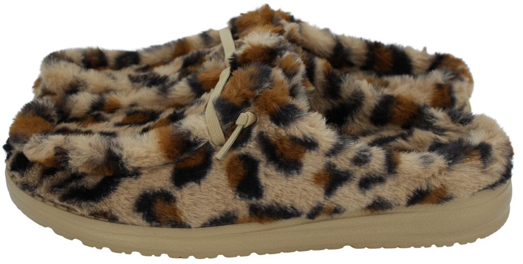 HEY DUDE - „WENDY“ LEOPARDENGEFÜTTERTE HAUSSCHUHE