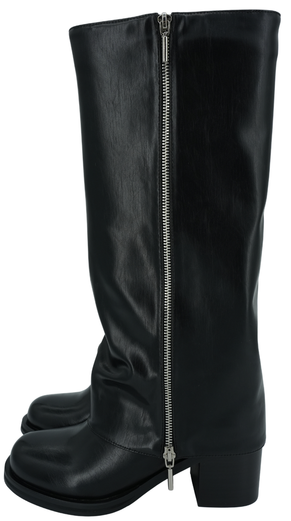 NOA HARMON - BOTTES À TALONS NOIRES (36)