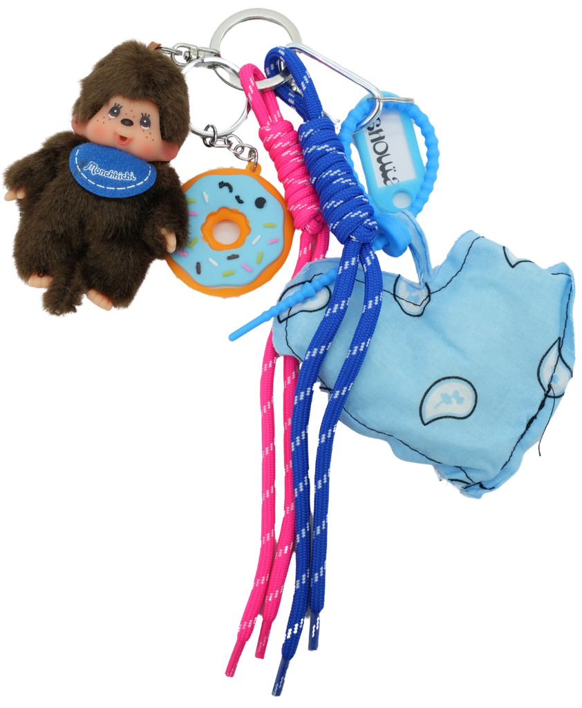 SHOUIA - BLUE “KIKI HEART” BAG GRIGRI