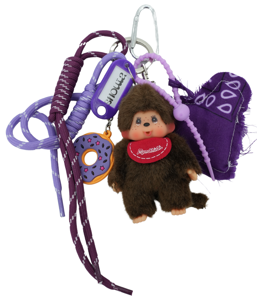 SHOUIA - „KIKI HEART“ LILA TASCHE GRIGRI