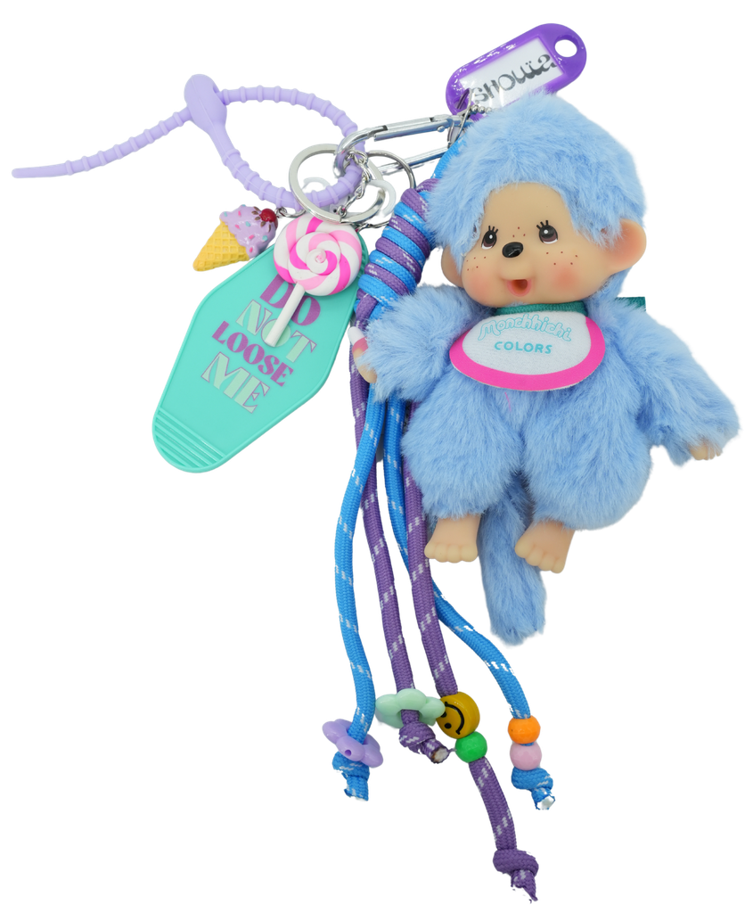 SHOUIA - GRIGRI DE SAC "KIKI COLORS" BLEU