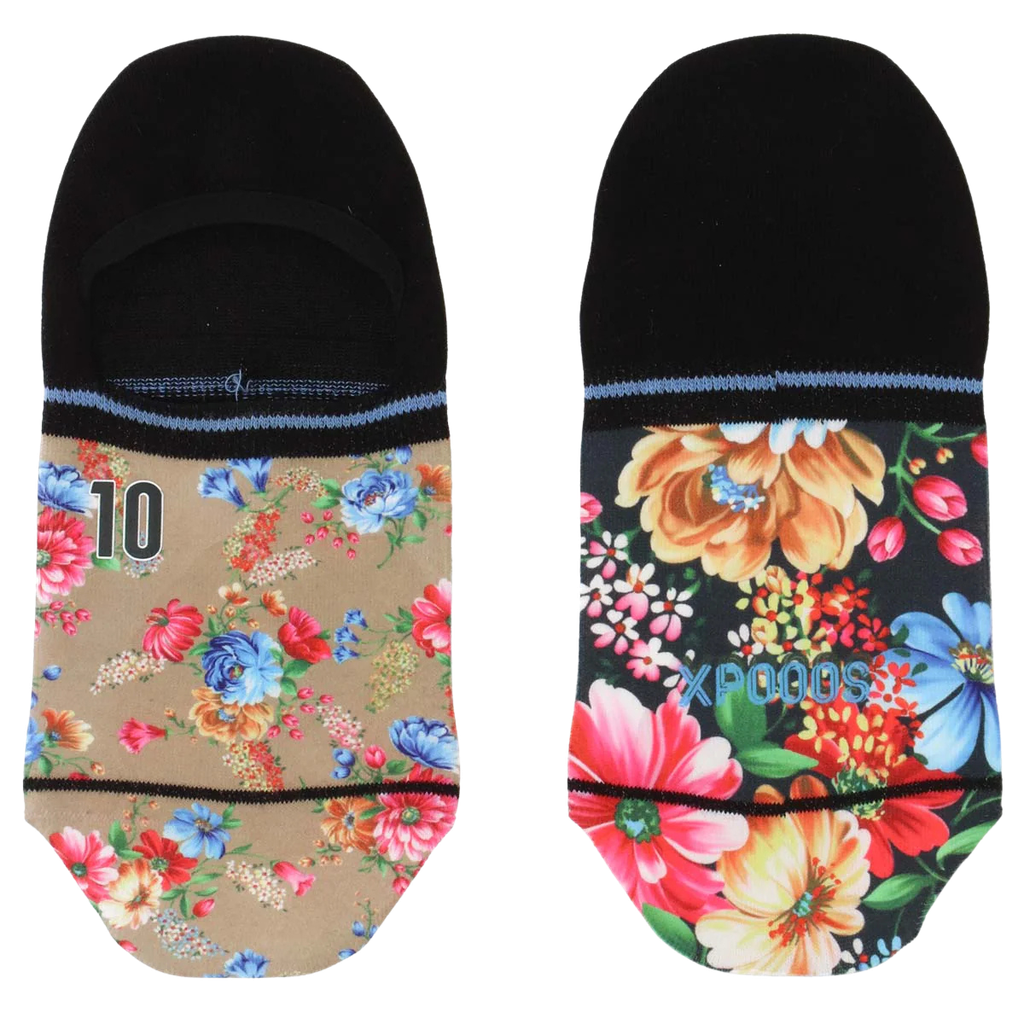XPOOOS - "TWINNY" FLOWERED SOCKS