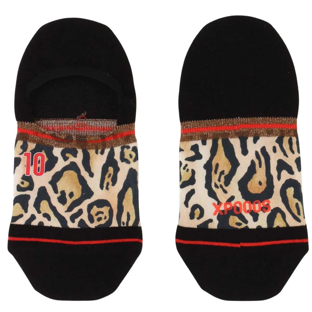XPOOOS - LEOPARDEN-SOCKEN „BLONDIE“