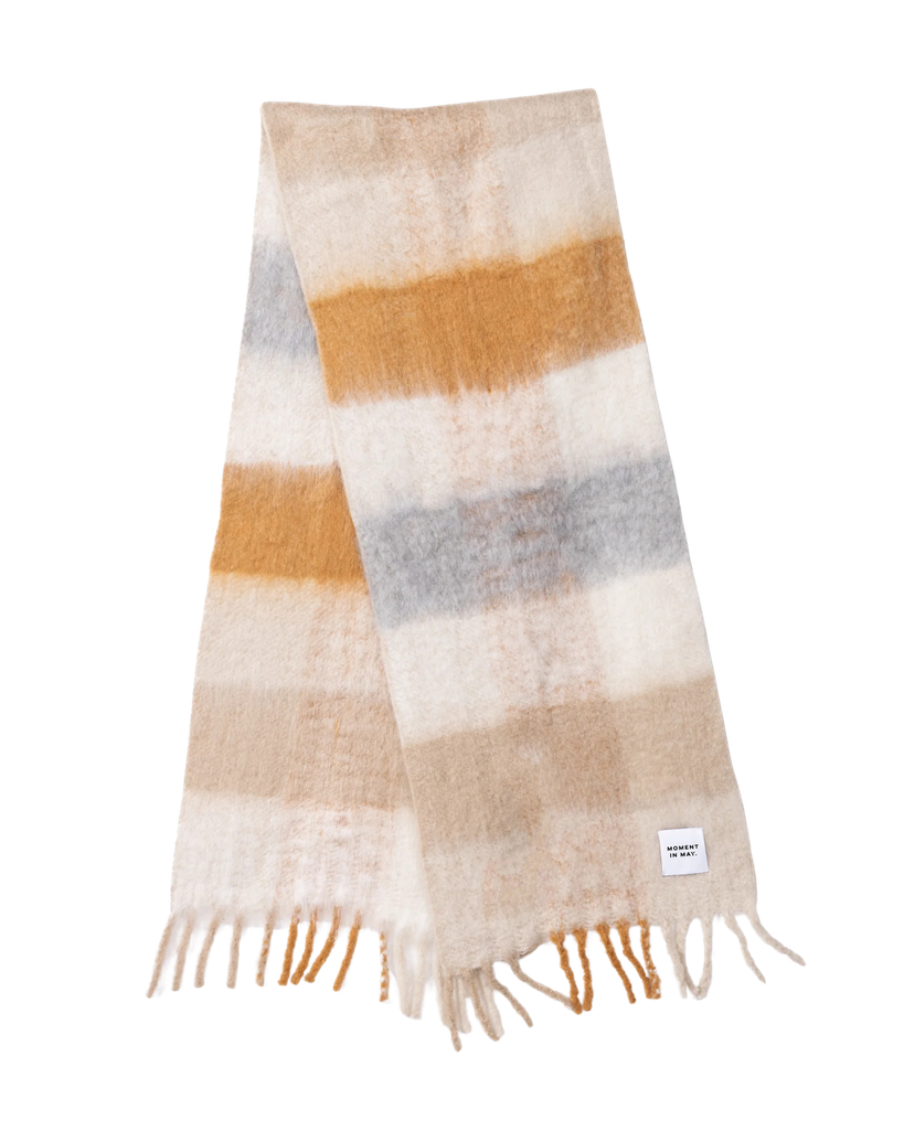 MOMENT IN MAY - BEIGE "WARSAW" SCARF