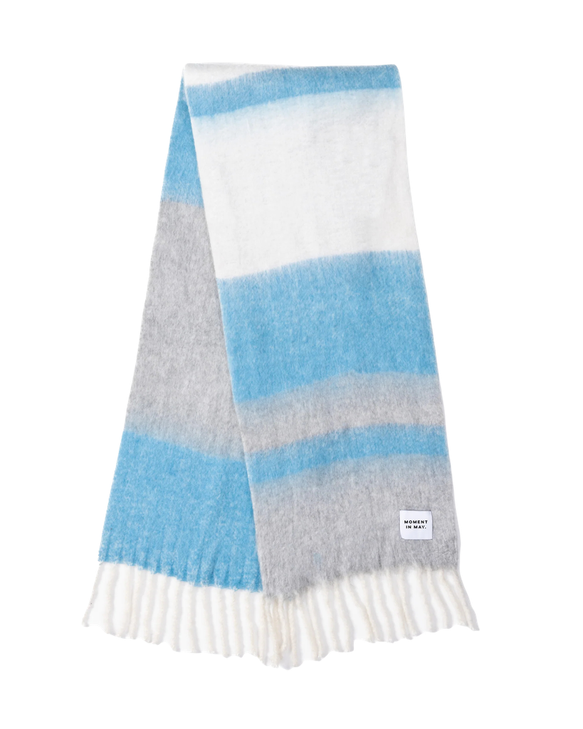 MOMENT IN MAY - BLUE "DUBLIN" SCARF