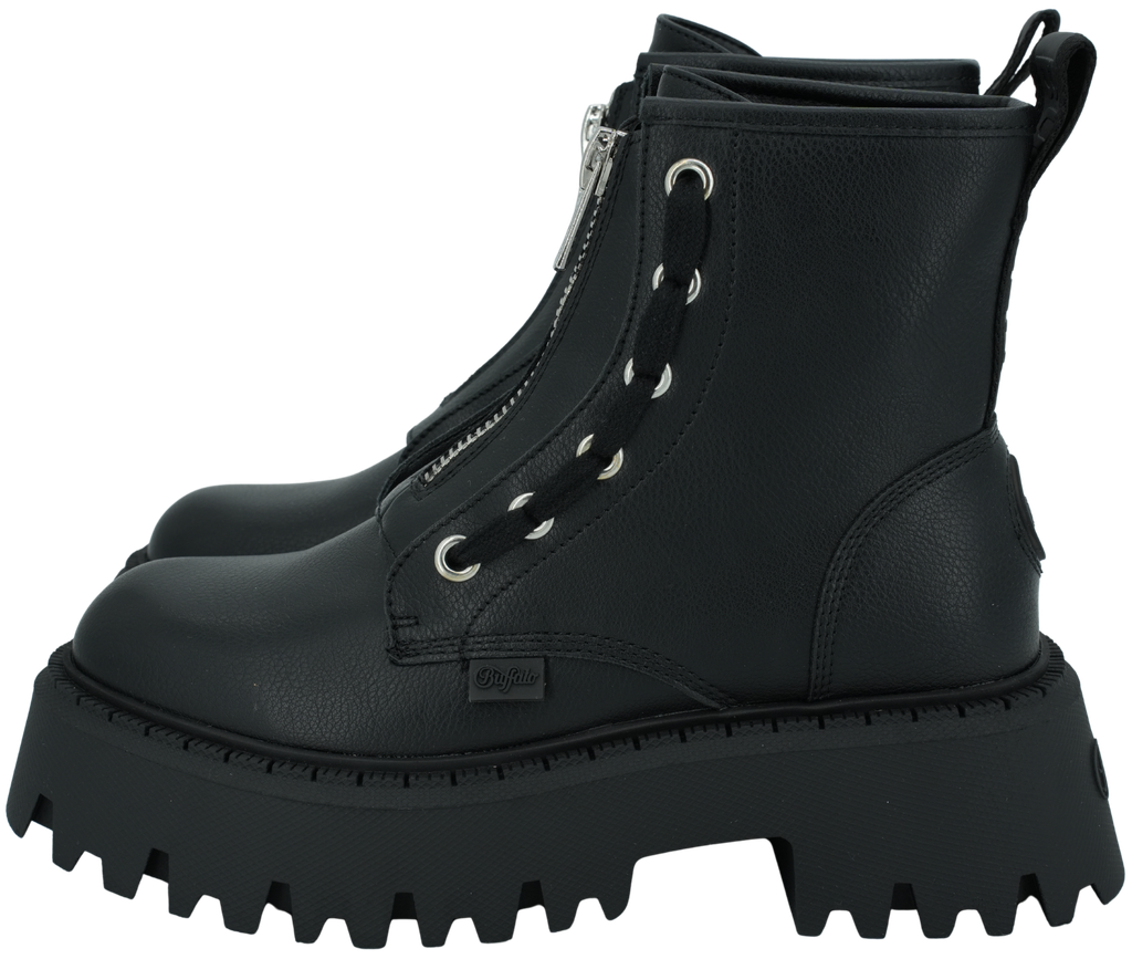 BUFFALO - SCHWARZE „ASPEN“-STIEFEL (37)