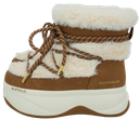 BUFFALO - SNOW BOOTS "ORCUS" COGNACS ET CRÈMES