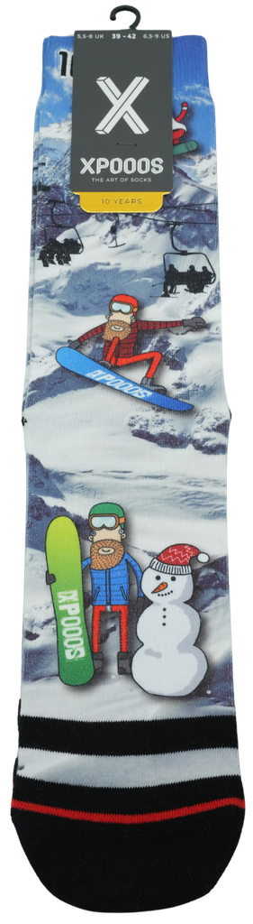 XPOOOS - CHAUSSETTES "SNOWY" (39-42)