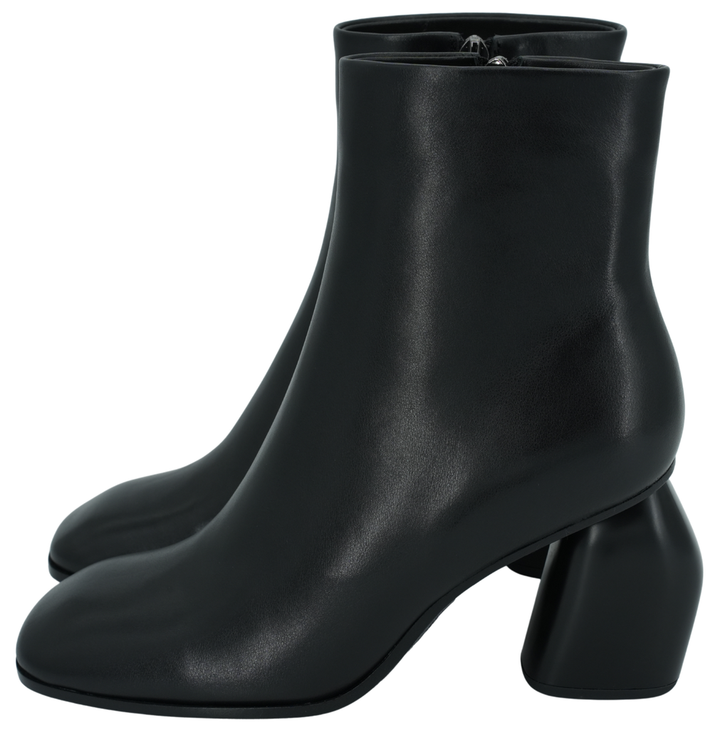 MI/MAI - BOTTINES À TALONS "RAMS" NOIRES