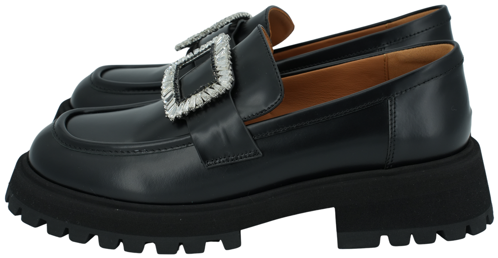 MI/MAI - MOCASSINS "VEGAS" NOIRS (37)