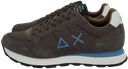 SUN68 - BROWN "TOM SOLID" SNEAKERS