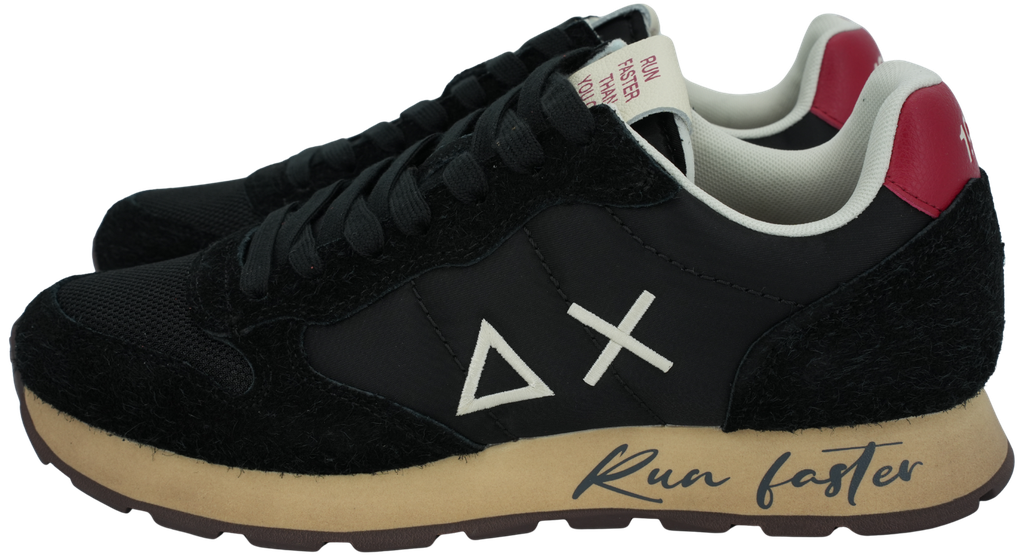 SUN68 - ZWARTE "TOM VINTAGE" SNEAKERS (41)