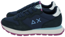 SUN68 - MARINEBLAUW "ALLY SOLID" SNEAKERS