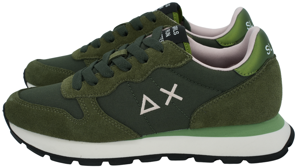 SUN68 - KHAKI "ALLY SOLID" SNEAKERS