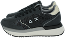 SUN68 - GRIJZE "BIG ALLY GLITTER" SNEAKERS