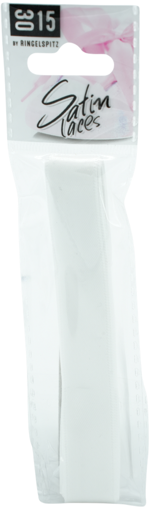 RINGELSPITZ - LACET SATIN BLANC