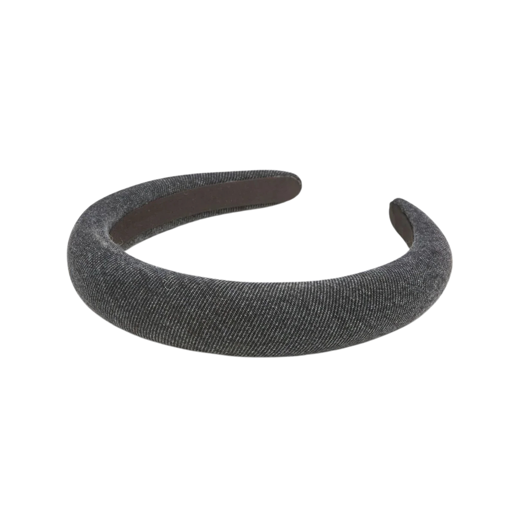 BECKSÖNDERGAARD - SERRE-TÊTE "DENIMA MIDI" JEANS GRIS