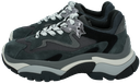 ASH - ZWART-GRIJZE "ADDICT" SNEAKERS