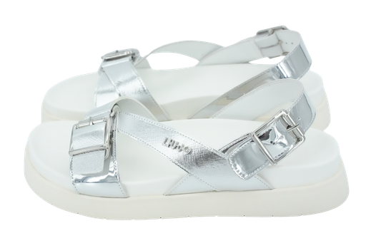 LUI JO - SILBERNE „PENNY 755“ SANDALEN