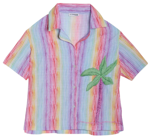 ARIZONA LOVE - CHEMISE "CACTUS" MULTICOLOR