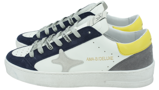 AMA BRAND - BLAU/GELBE „SLAM“-SNEAKERS