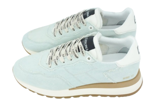 KIRRUNA - "WIND 12" BLAUWE JEANS SNEAKERS