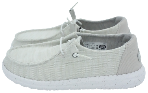 HEY DUDE - GREY "WENDY SPORT" MOCCASINS