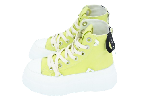 INUIKII - LIME GREEN “MATILDA” SNEAKERS
