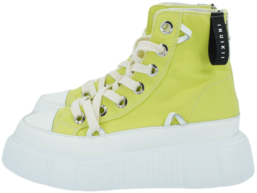 INUIKII - LIME GREEN “MATILDA” SNEAKERS