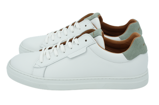 SCHMOOVE - WEISSE UND MINTGRÜNE „SPARK“-SNEAKERS