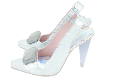 RAS - SILBERNE PUMPS „POND“