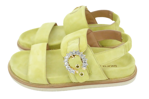 LAURA BELLARIVA - SANDALES LIME