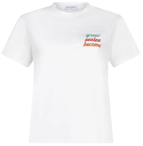LOFTY MANNER - T-SHIRT SALIE WHITE