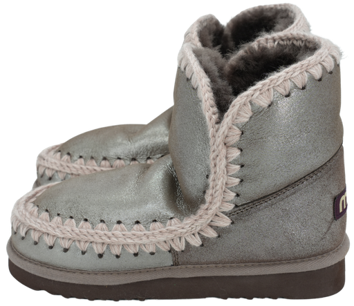 MOU - BOOTS FOURRÉES "ESKIMO 18" MÉTALLIQUE BRONZE
