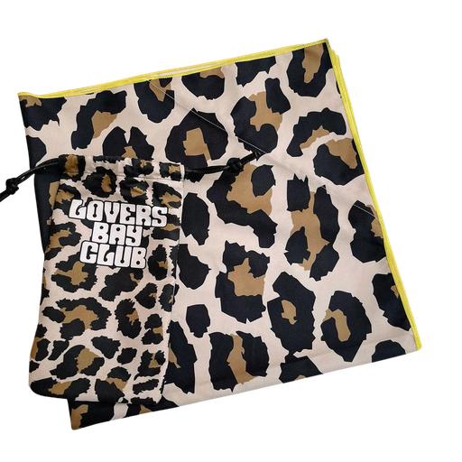 LOVERS BAY CLUB - BEACH TOWEL LÉOPARD