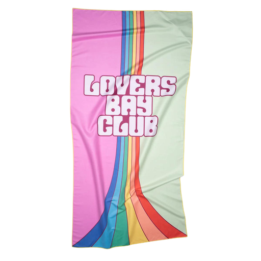 LOVERS BAY CLUB - BEACH TOWEL LOVERS BAY CLUB