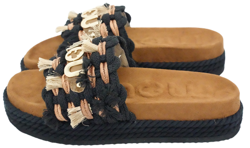 MOU - SCHWARZE SANDALEN