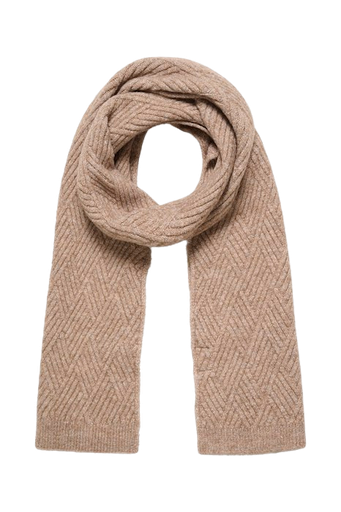 KAFFE - SJAAL BEIGE "KAGETTY"