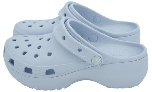 CROCS - KLASSISCHE PLATTFORM-CLOGS IN PASTELLLILA