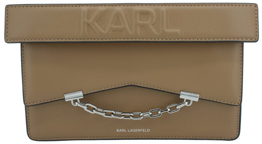 KARL LAGERFELD - SAC "K/SEVEN GRAINY CB" BRUN
