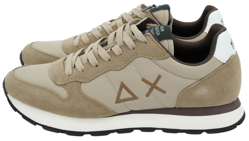 SUN68 - “TOM SOLID” DARK BEIGE SNEAKER
