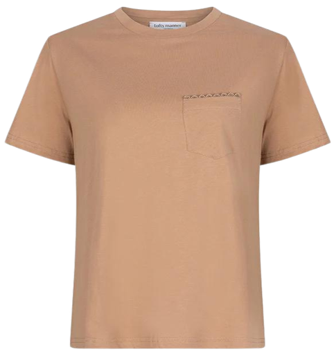 LOFTY MANNER - T-SHIRT LEILANY BEIGE